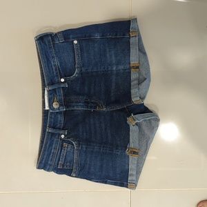 MANGO Mid Rise Shorts
